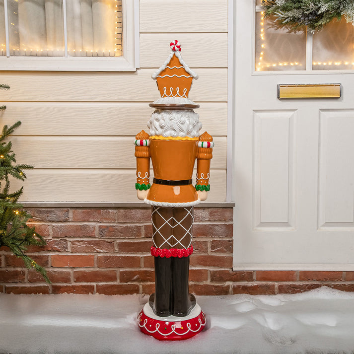 ✨LED Candy Cane Nutcracker -- ✨LED Gingerbread Nutcracker