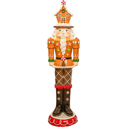 ✨LED Candy Cane Nutcracker -- ✨LED Gingerbread Nutcracker