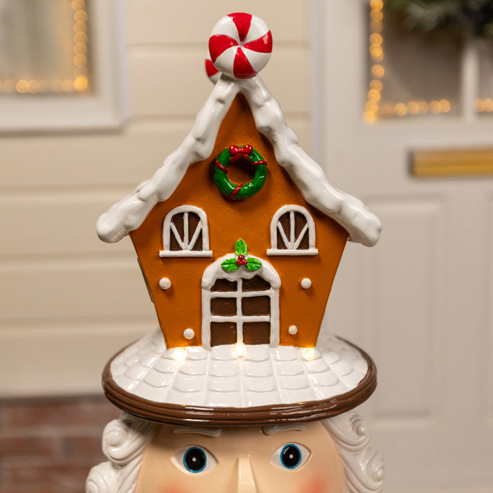 ✨LED Candy Cane Nutcracker -- ✨LED Gingerbread Nutcracker