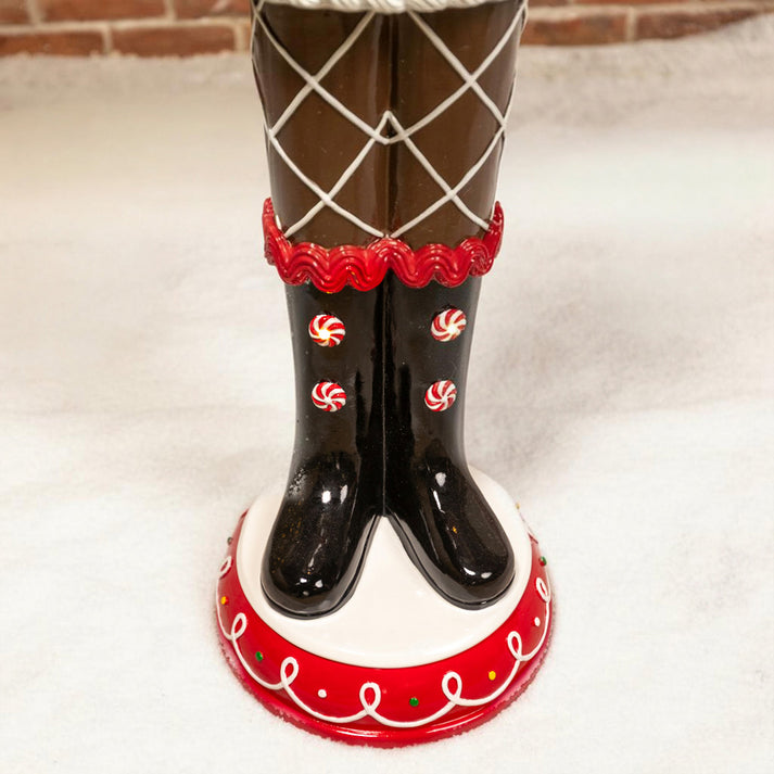 ✨LED Candy Cane Nutcracker -- ✨LED Gingerbread Nutcracker