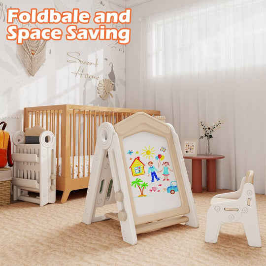 4-in-1 Foldable Children's Easel