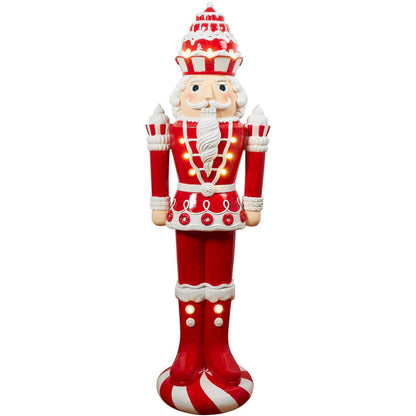 ✨LED Candy Cane Nutcracker -- ✨LED Gingerbread Nutcracker