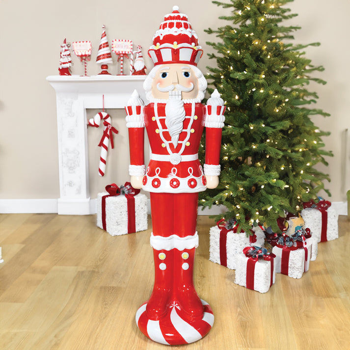 ✨LED Candy Cane Nutcracker -- ✨LED Gingerbread Nutcracker