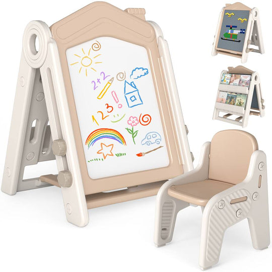 4-in-1 Foldable Children's Easel