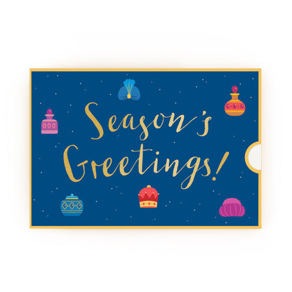 Little Town of Bethlehem Music Box Card