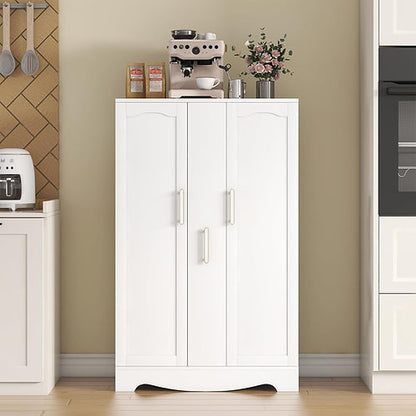 47-inch freestanding kitchen pantry with drawers