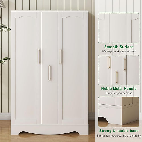 47-inch freestanding kitchen pantry with drawers